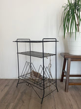 Load image into Gallery viewer, Mid Century Record Player Stand