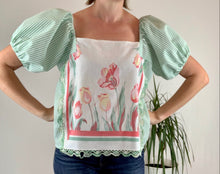 Load image into Gallery viewer, Tulip Tea Towel Top