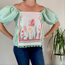 Load image into Gallery viewer, Tulip Tea Towel Top