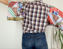 Load image into Gallery viewer, Plaid Birdie Top