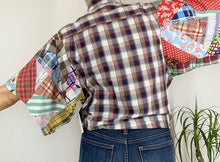 Load image into Gallery viewer, Plaid Birdie Top