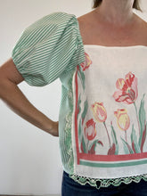 Load image into Gallery viewer, Tulip Tea Towel Top
