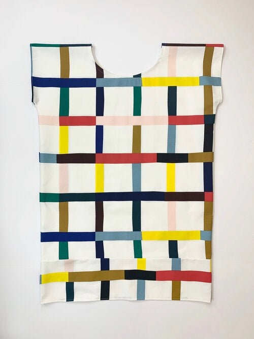 Color Grid Dress